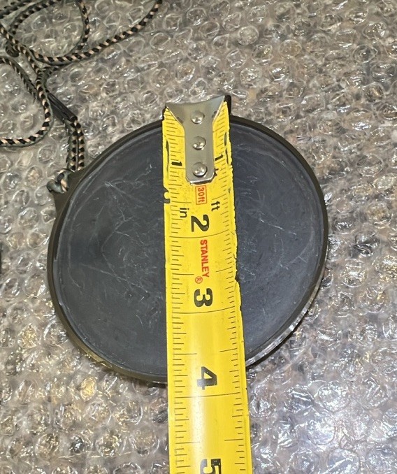 H.S. Strut Turkey Call Grand National Double Slate Over Glass W/Original Striker