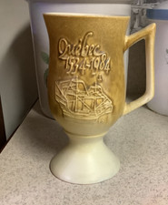 Vintage Mug Laurentian Pottery Quebec Canada 450th Anniversary 1534-1984