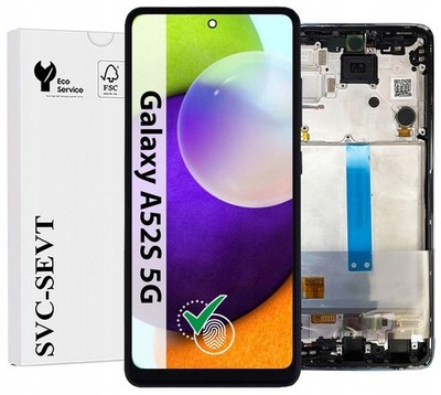 Original OEM Für Samsung Galaxy A52S 5G A528 Display Bildschirm LCD +Rahmen