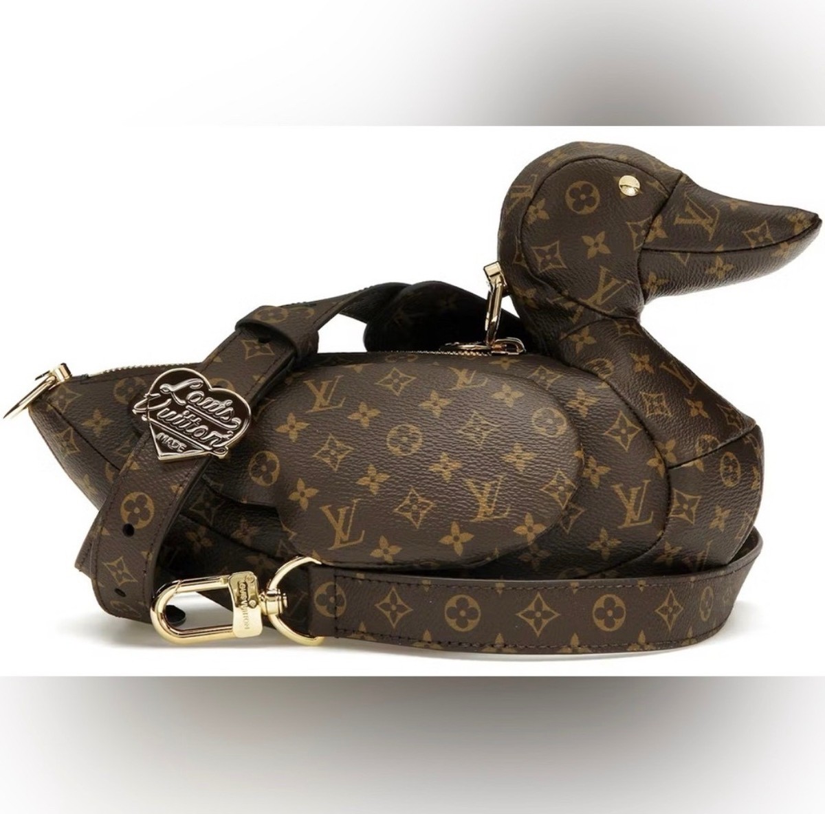 Louis Vuitton LV MADE ダック ケース Louis Vuitton LV MADE ダック ケース Louis Vuitton x Nigo duck bag