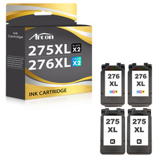 PG-275XL CL-276XL Ink Cartridges Lot for Canon 275XL 276XL Combo Pack Fits PIXMA