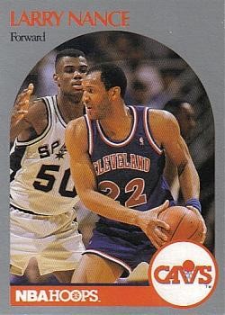 1990-91 Hoops #78 Larry Nance