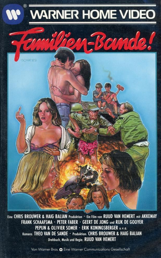 VHS "FAMILIEN-BANDE" Akkemay, Peter Faber, Rijk de Gooijer WARNER