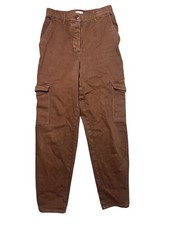 Wilfred Free by Aritzia Cargo Pants Women s Size 4 Brown Utility Pants
