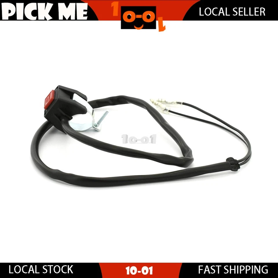 Motorcycle Kill Button kill Switch Fit Yamaha WR500Z 1992 1993 - Image 2 of 4