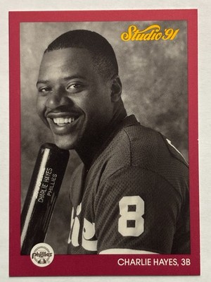 1991 Studio #214 Charlie Hayes Philadelphia Phillies