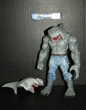DC Multiverse Series King Shark Complete CNC Figure - HTF BAF  with   Hammerhead