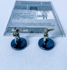1x SS Haupsturmfuhrer 47/60 1939-1945 Axis  Allies Miniatures