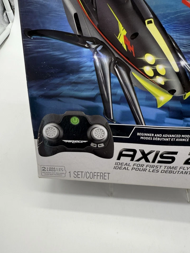 RC Helicopter Air Hogs Axis Beginner & Advanced Modes 200 Gyro Stabilized -New - Image 2 of 4