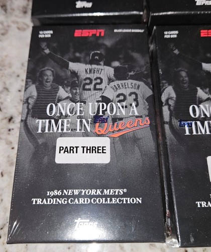 2021 Topps x ESPN 30 for 30 Once Upon a Time in Queens Part 3 Sealed