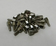 25 x 4-40 Jackscrew Standoffs Hex D-Sub Standoff Screws VGA DVI DB9 Jack screw