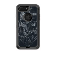 Skin Decal for Otterbox Defender iPhone 7 PLUS Case / Skull Anchor Octopus Unde