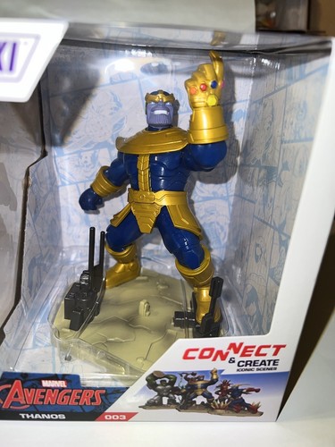 Zoteki Jazwares Connect & Create Diorama Marvel Avengers: THANOS #003 NISB - Picture 9 of 11