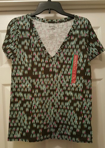 Merona Women's V-neck T- shirt, sz. Md 