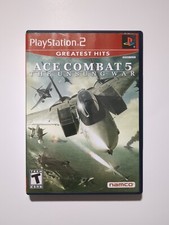Ace Combat 5: The Unsung War (Sony PlayStation 2, 2004), CIB, Tested & Working