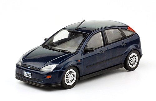 Ford Focus CLX 1998 Rare Argentina Diecast Car Scale 1:43+Magazine