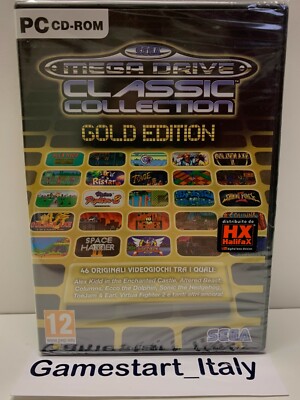 MEGA DRIVE CLASSIC COLLECTION GOLD EDITION - PC COMPUTER - NEW - NEW SEALED