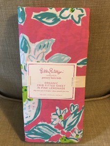lilly pulitzer crib sheet