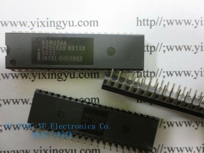 2pcs INTEL P8050AH DIP-40 (P8xxx) HMOS Single-Component 8-Bit Chip RH