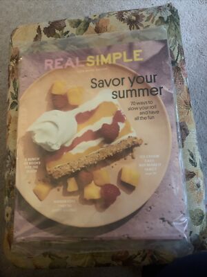 Real Simple MAGAZINE July August 2023 ISSUE Plastic Wrapped