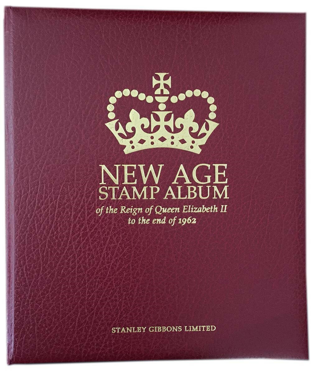 Stanley Gibbons Great Britain GB New Age 6 Stamp Album Set