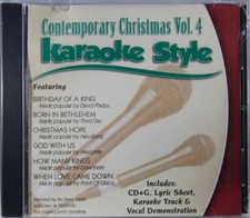 Contemporary Christmas Volume 4 Christian Karaoke Style NEW CD G Daywind 6 Songs