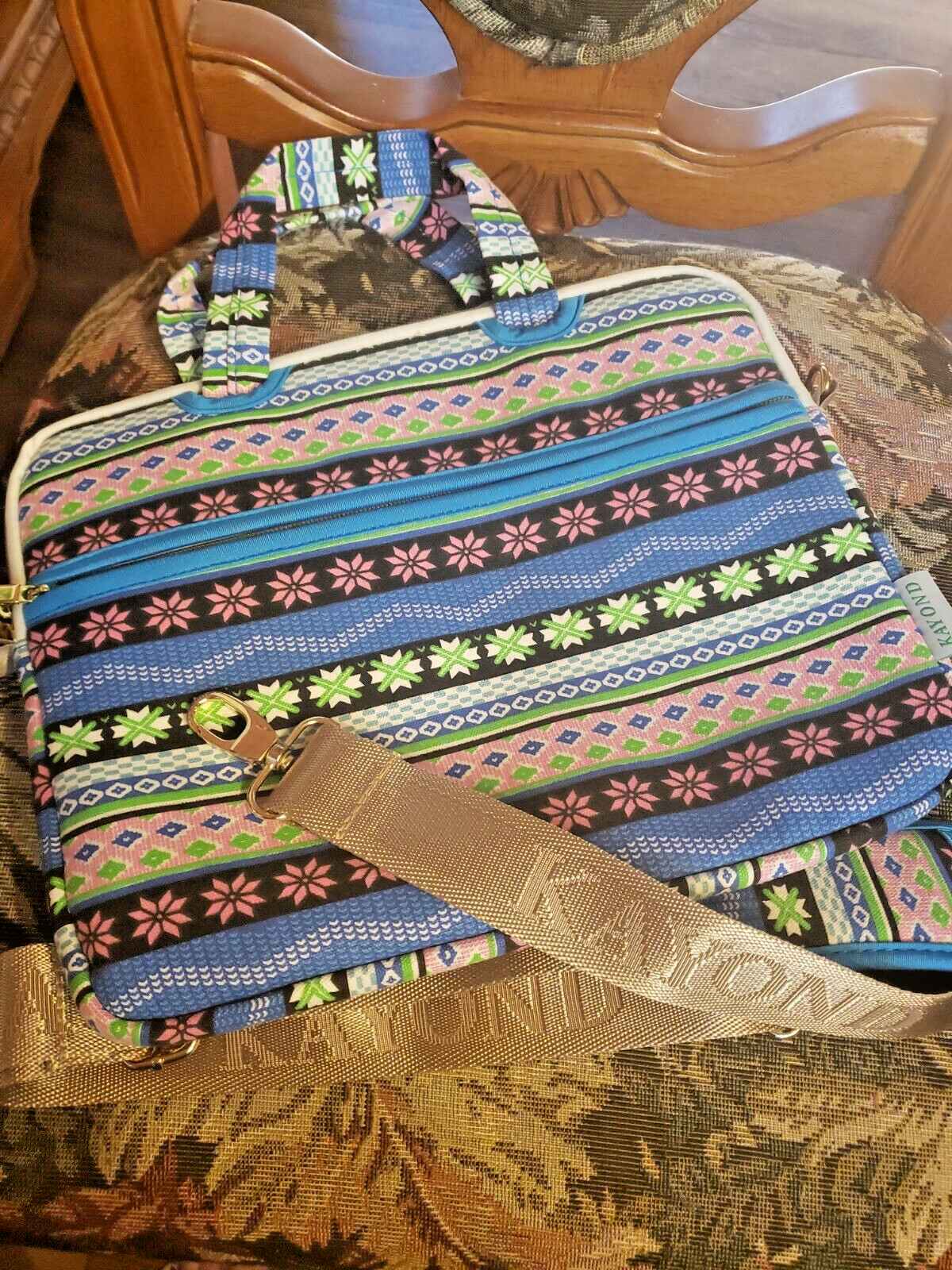 Kayond 12" Laptop Sleeve Bohemian Water Resistant Slim Desig