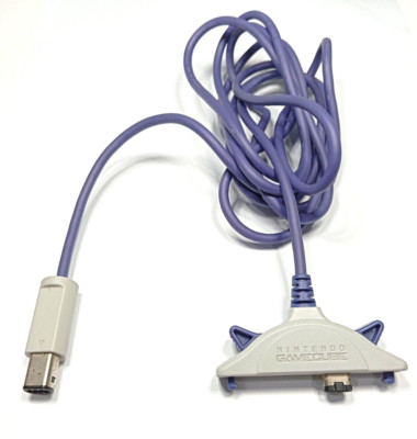 Original Nintendo Gameboy Advance GBA Kabel Link zu Gamecube Offiziell OEM DO...