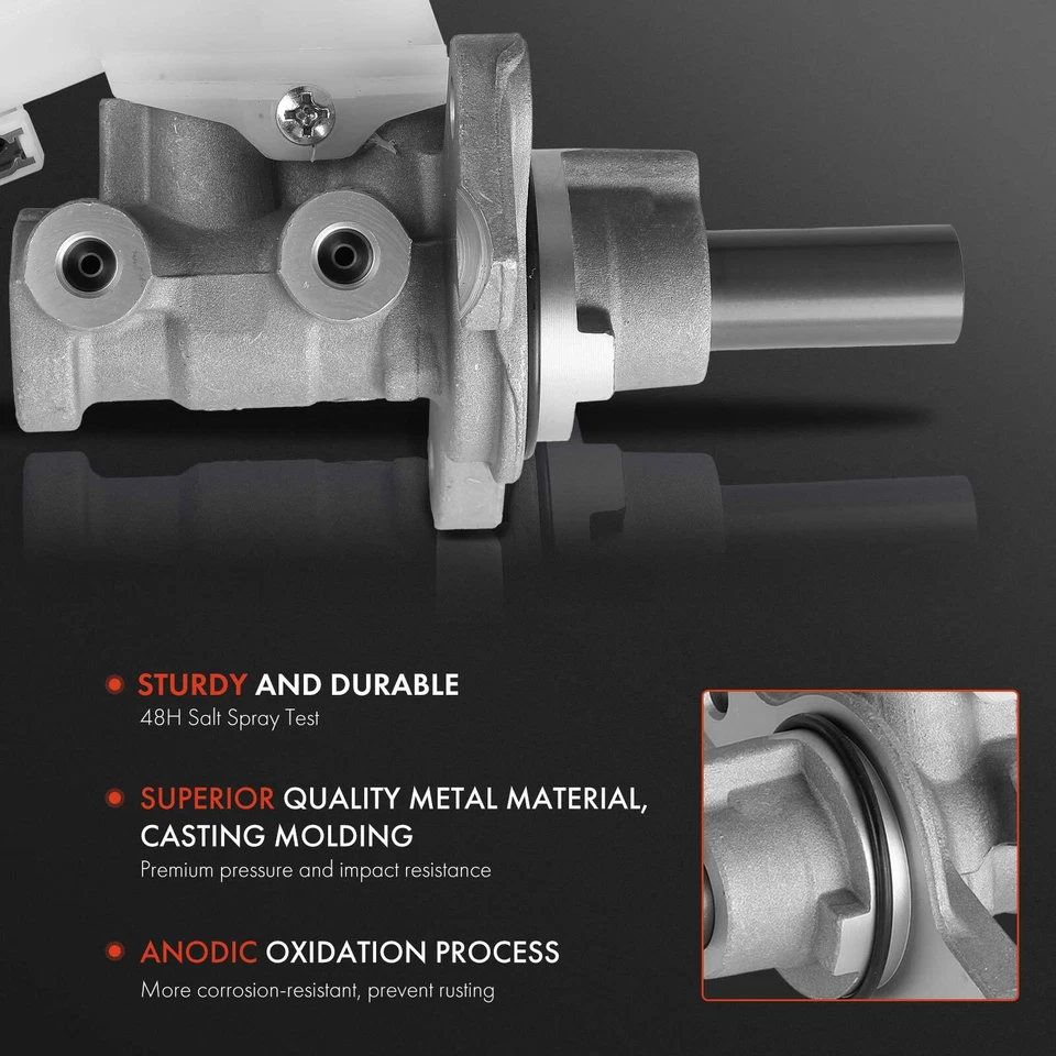 Nuevo cilindro maestro de freno con depósito para Ford Fiesta 2011-2019 transmisión automática Foto 2 de 4