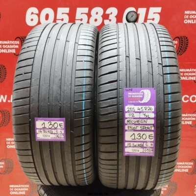 2X 285 45 R20 112YXL MICHELIN PILOT SPORT4 SUV 5.5/6.8Mm REF:12014 - Photo 1/4