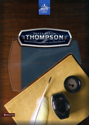Biblia Thompson Especial para el Estudio Biblico, RVR60, Piel Italiana Dos Tonos