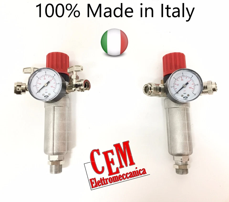 O.M.G. Riduttore di pressione per compressore aria compressa abac fini vigor nuair fiac