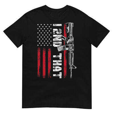 I 2nd That Second Amendment Pro Gun American Flag Patriotic T-Shirt 