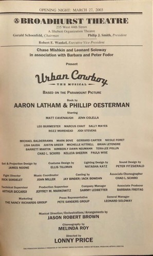 Broadway, Off Broadway & Try-Out Playbill - Picture 622 of 728