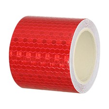 Reflective Tape, 2"x10 Ft Waterproof Reflective Tape, Red