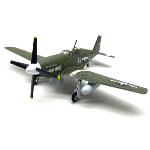 1:72 Scale 1941 WWII P-51B Mustang Fighter Aircraft Plane Diecast Military Model - Picture 10 of 16