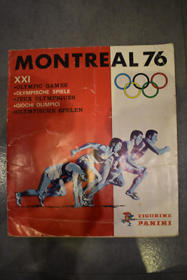 Montreal 76 Olympic Games Olympische Spiele Album Panini Original