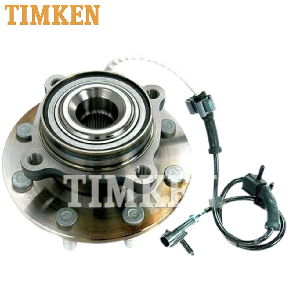 Cojinete de rueda delantera y buje 4x4 Timken para Chevy Silverado Sierra 1500HD 3500 8 tacos Foto 4 de 4
