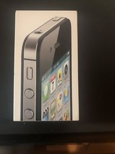 Apple Iphone 4s Black 64gb  BOX ONLY 