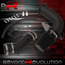 For 1999-2004 Mustang 3.8L V6 Cold Air Intake Pipe System Kit Black + 3" Filter