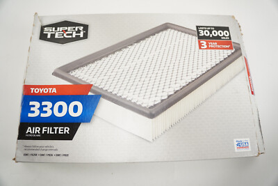 Super Tech 3300 Engine Air Filter New