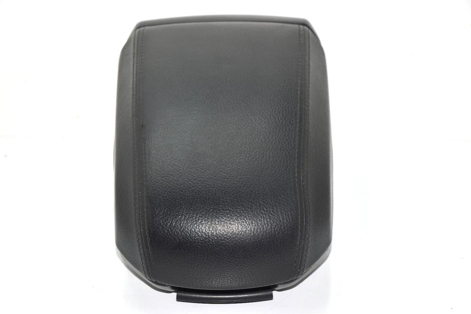💎 2008-2010 Saturn Vue Black Center Console Leather Armrest Lid Storage OEM - Image 3 of 4