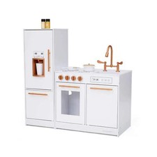 Little Chef Milano Two-Piece Modular Modern Delight Play Kitchen, with Cooking A