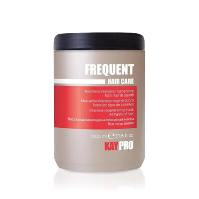 KayPro Hair Care Frequent regenerierende Maske - 1000ml, reduziert die Sprödi...