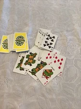 Vintage Teenage Mutant Ninja Turtles TMNT Playing Card Deck - only one joker