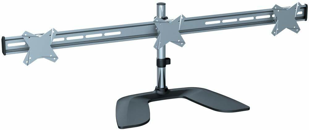 Free Standing Computer PC Monitor Stand for 3 Monitors TV 75x75 100x100 13-27""