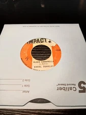 Errol Dunkley ‎– 'Black Cinderella' 7" Single USA Impact Roots Reggae Dub 45 70s