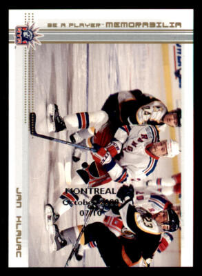 2000-01 BAP Memorabilia Montreal Olympic Stadium Show #187 Jan Hlavac /10