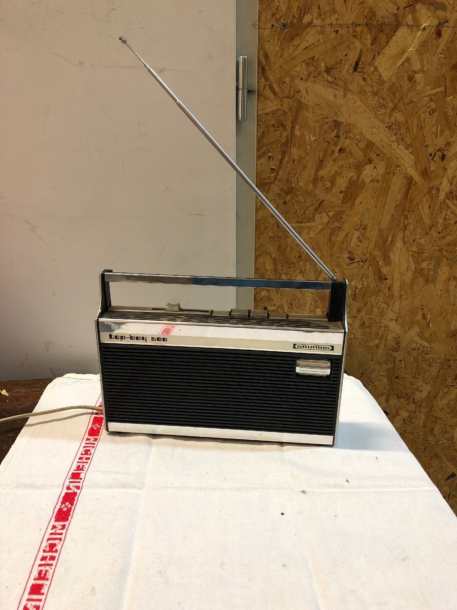 Ancienne Radio Grundig Top-Boy 500 Vintage - Fonctionnelle, Belle Patine