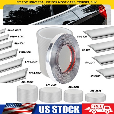 3M-7M Trim Molding, Body Side Trim Strip for Car/Truck Bumper Door Window Guard